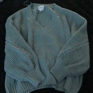 Green Sweater